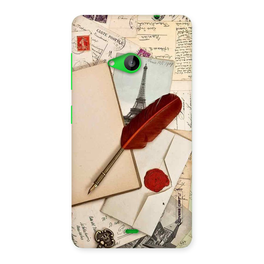Feather Beauty Back Case for Lumia 535