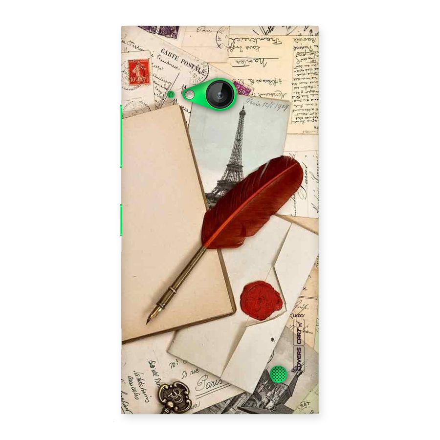 Feather Beauty Back Case for Lumia 730