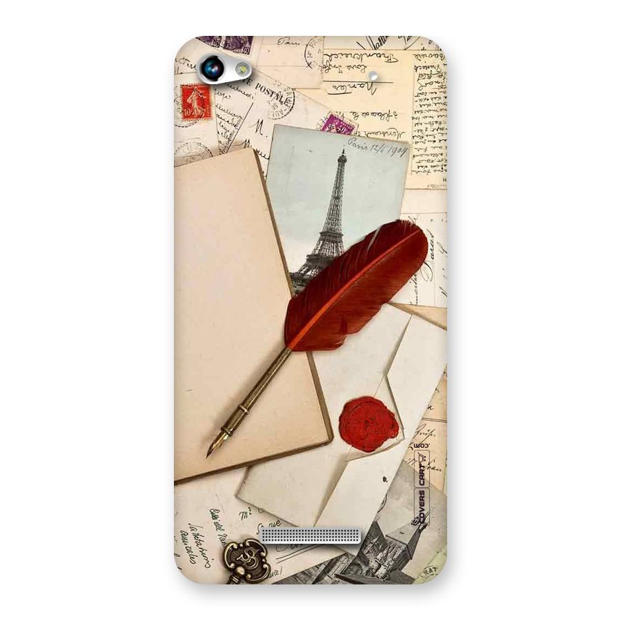 Feather Beauty Back Case for Micromax Hue 2