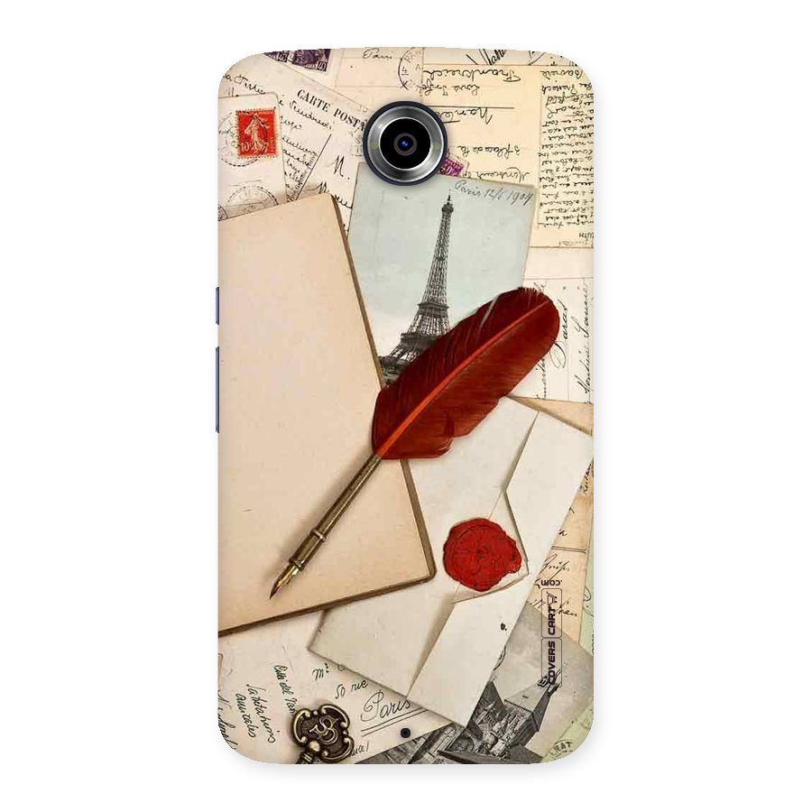Feather Beauty Back Case for Nexsus 6