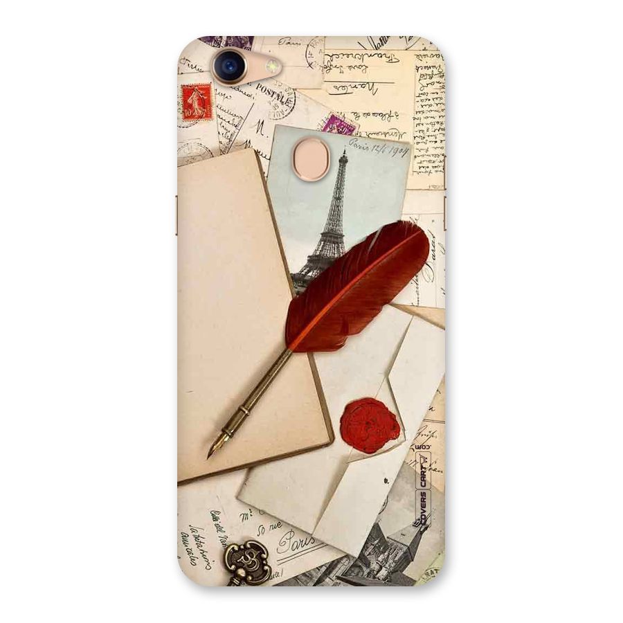 Feather Beauty Back Case for Oppo F5