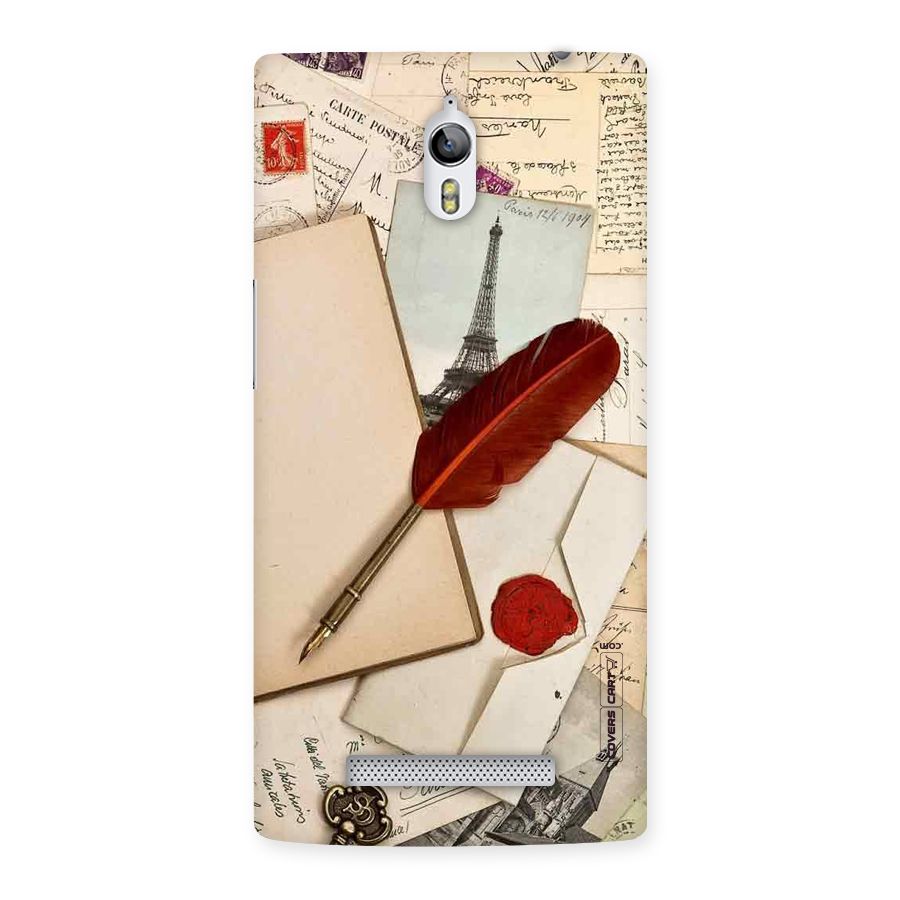 Feather Beauty Back Case for Oppo Find 7