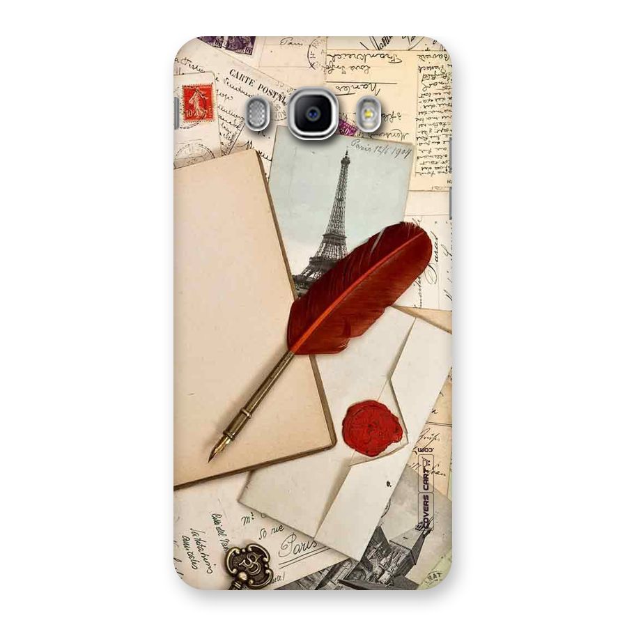 Feather Beauty Back Case for Samsung Galaxy J5 2016