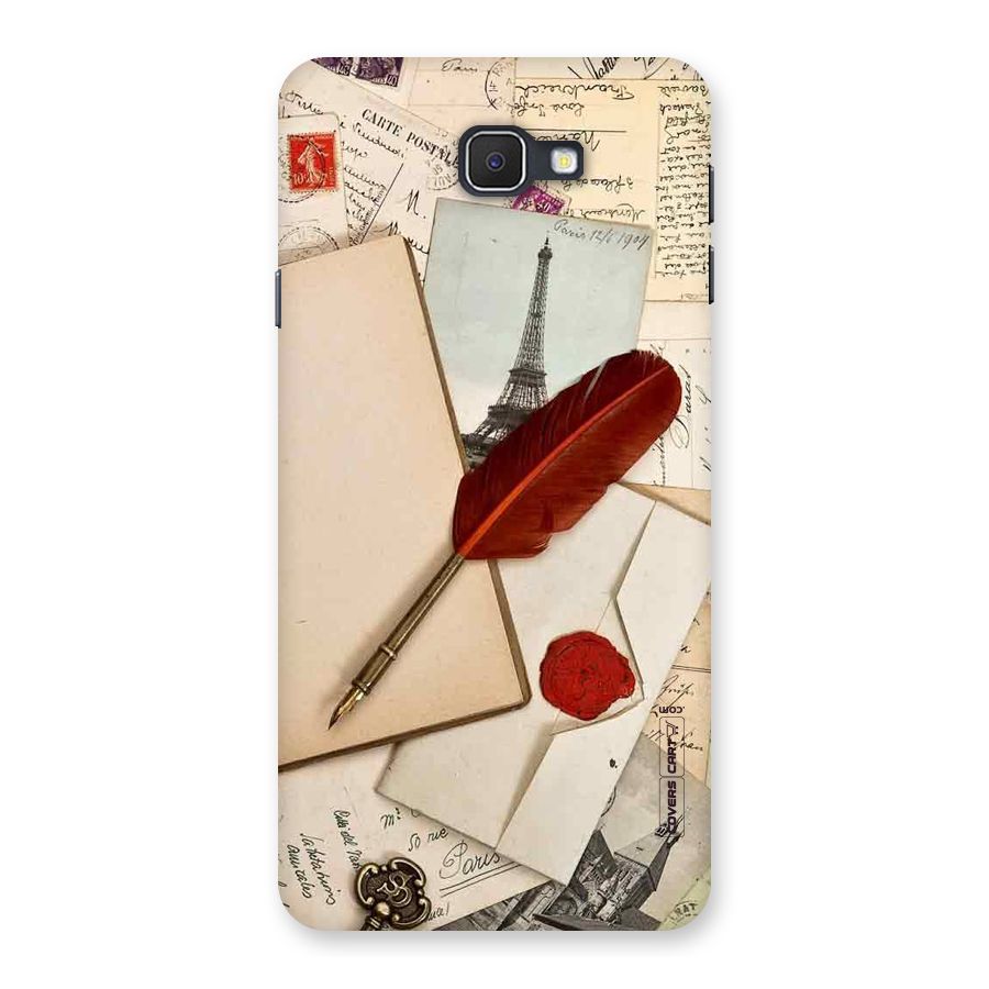 Feather Beauty Back Case for Samsung Galaxy J7 Prime