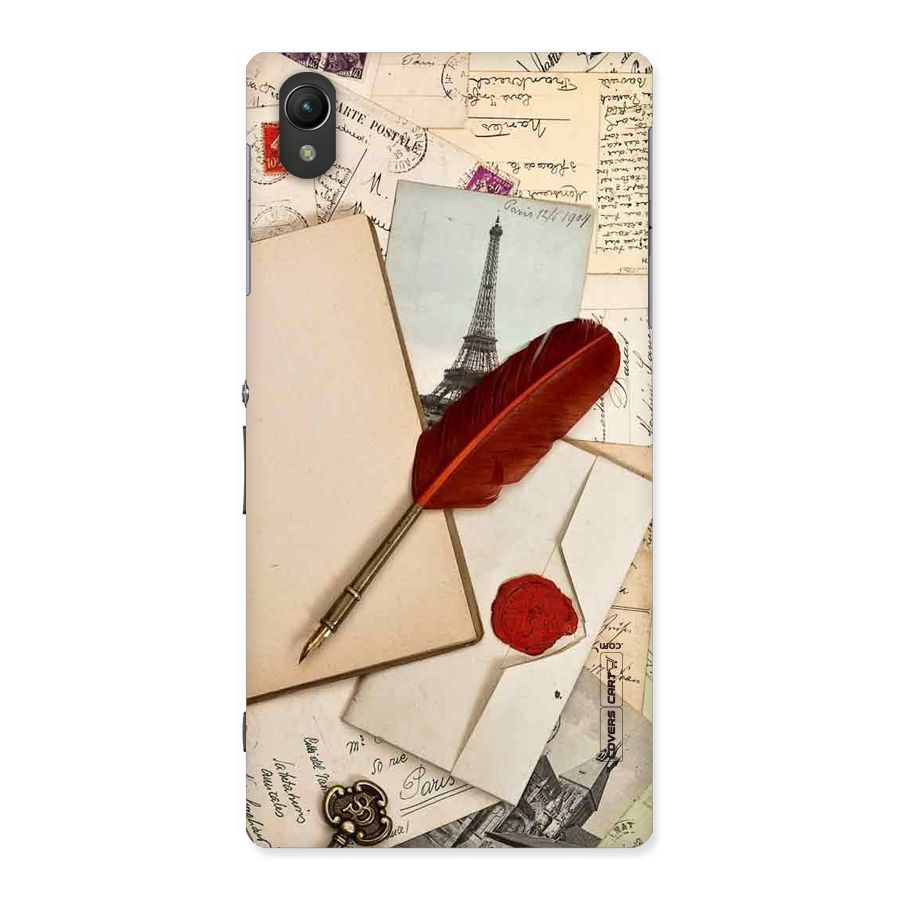 Feather Beauty Back Case for Sony Xperia Z1