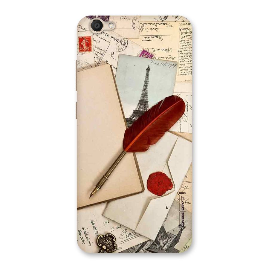 Feather Beauty Back Case for Vivo V5