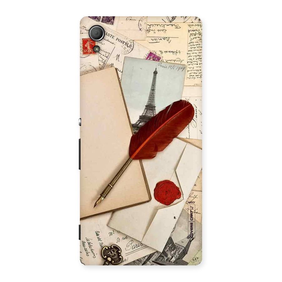 Feather Beauty Back Case for Xperia Z3 Plus