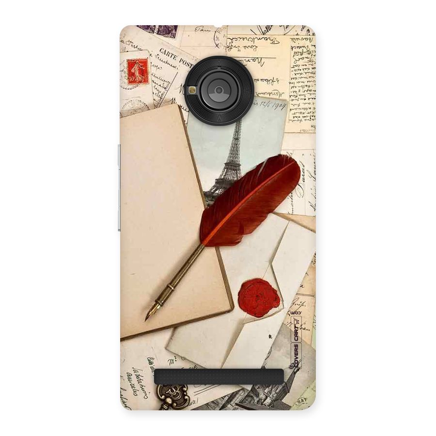 Feather Beauty Back Case for Yu Yunique