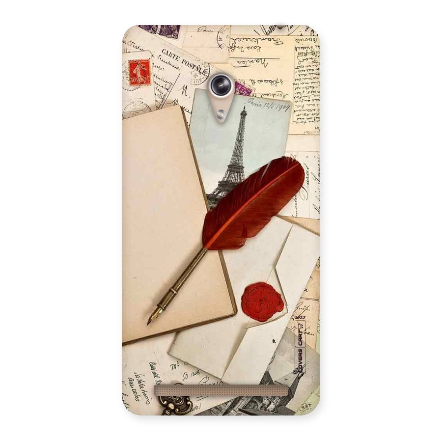 Feather Beauty Back Case for Zenfone 6