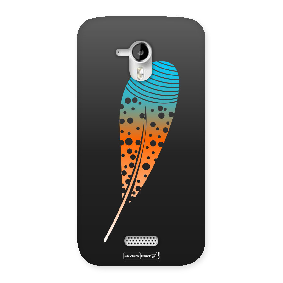 Magical Feather Back Case for Micromax Canvas HD A116