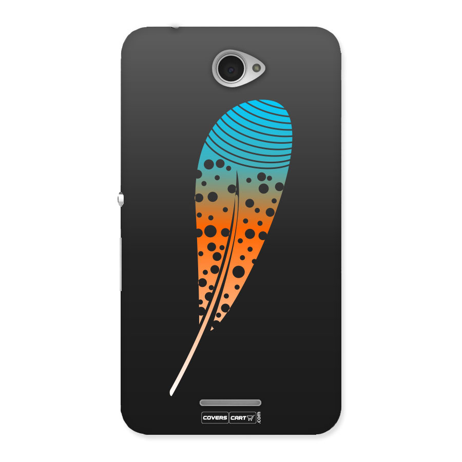 Magical Feather Back Case for Sony Xperia E4