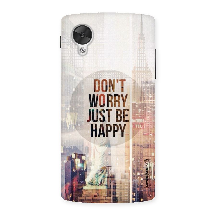 Feel Lively Back Case for Google Nexsus 5