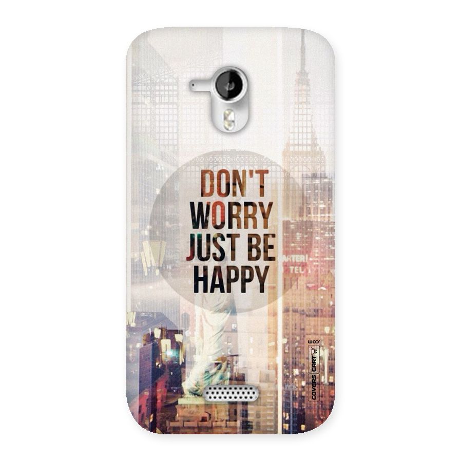 Feel Lively Back Case for Micromax Canvas HD A116
