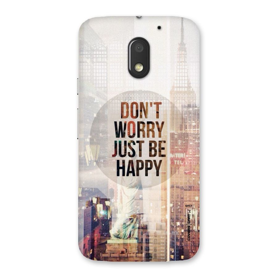 Feel Lively Back Case for Moto E3 Power