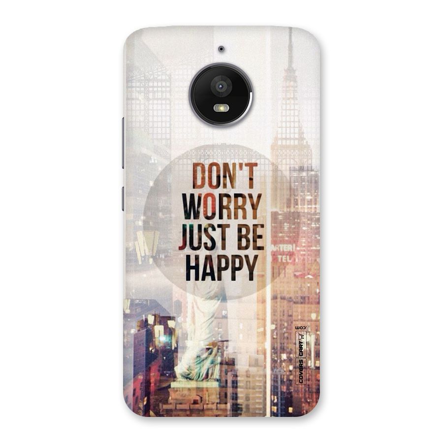Feel Lively Back Case for Moto E4 Plus