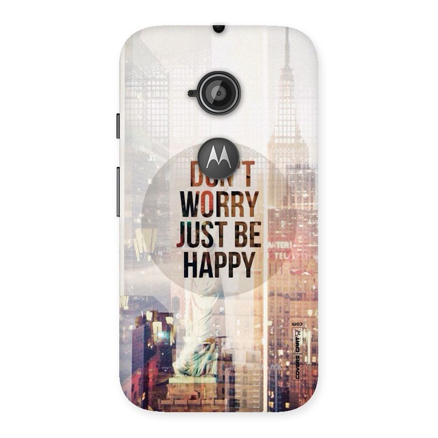 Feel Lively Back Case for Moto E 2nd Gen