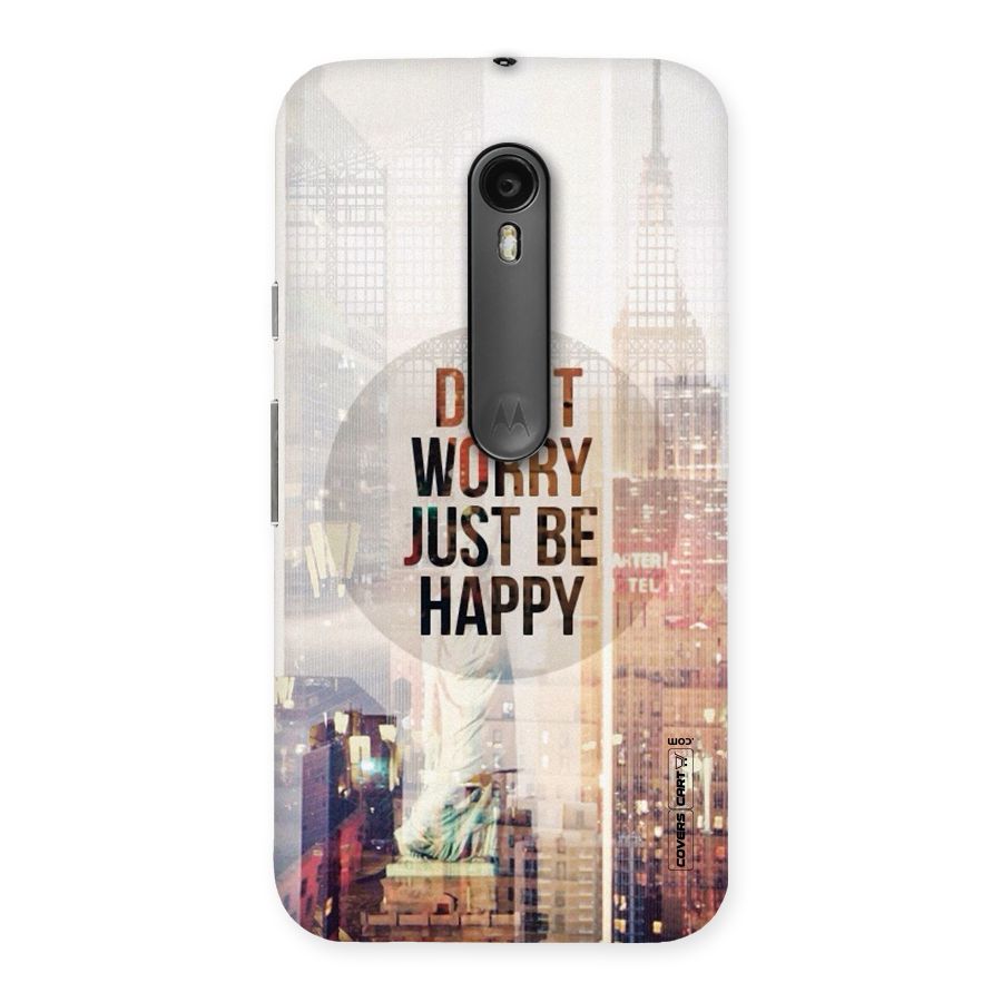 Feel Lively Back Case for Moto G3