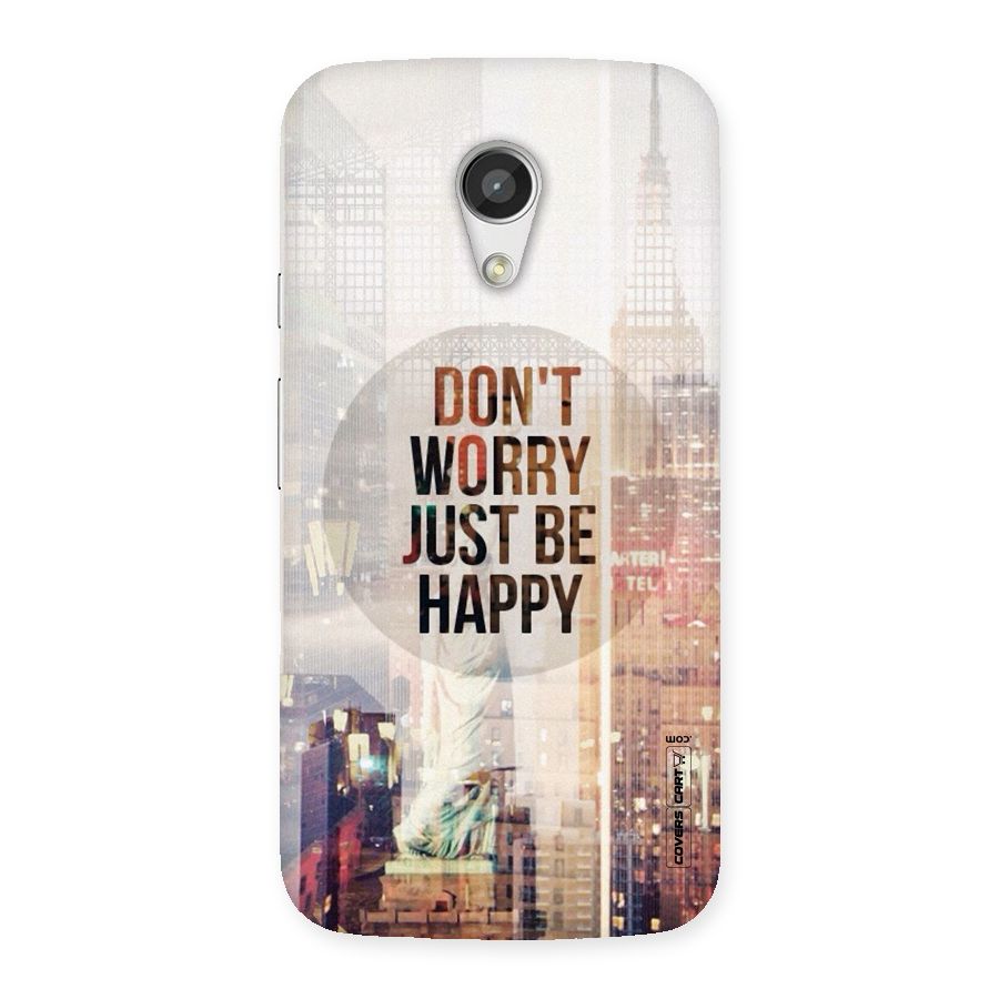 Feel Lively Back Case for Moto G 2nd Gen