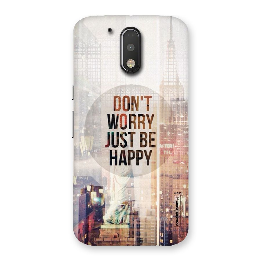 Feel Lively Back Case for Motorola Moto G4