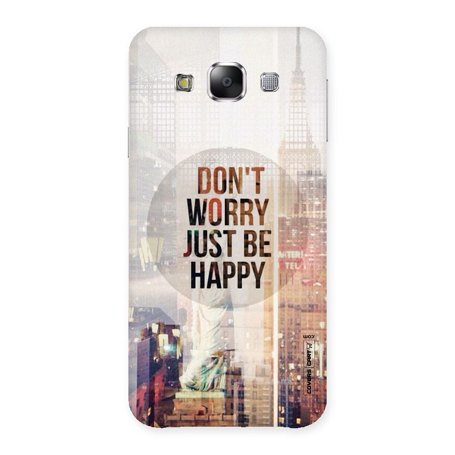 Feel Lively Back Case for Samsung Galaxy E5