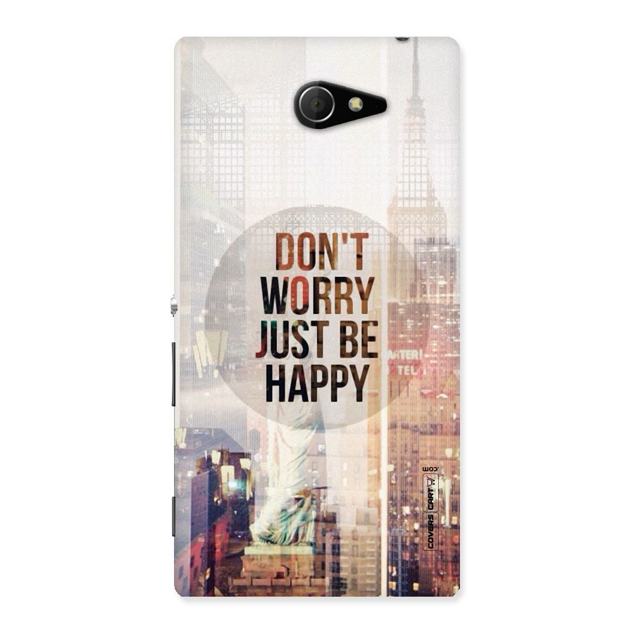 Feel Lively Back Case for Sony Xperia M2