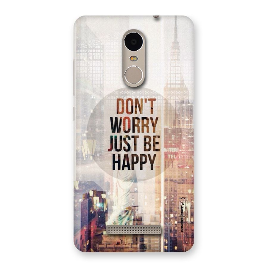 Feel Lively Back Case for Xiaomi Redmi Note 3