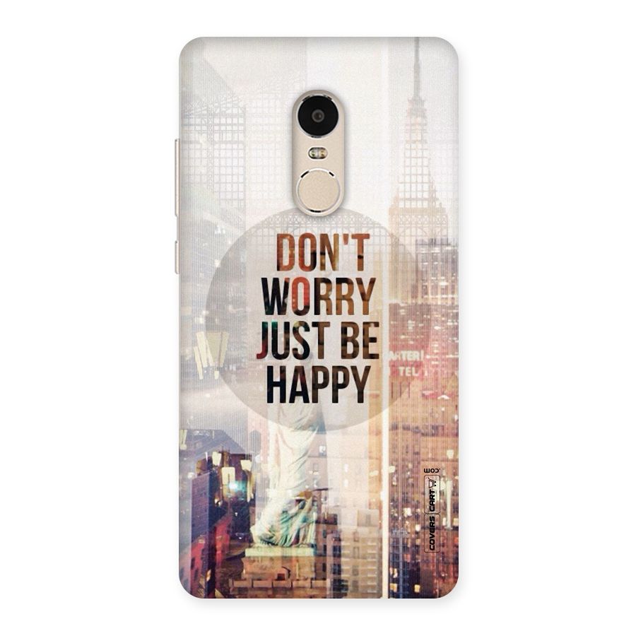 Feel Lively Back Case for Xiaomi Redmi Note 4