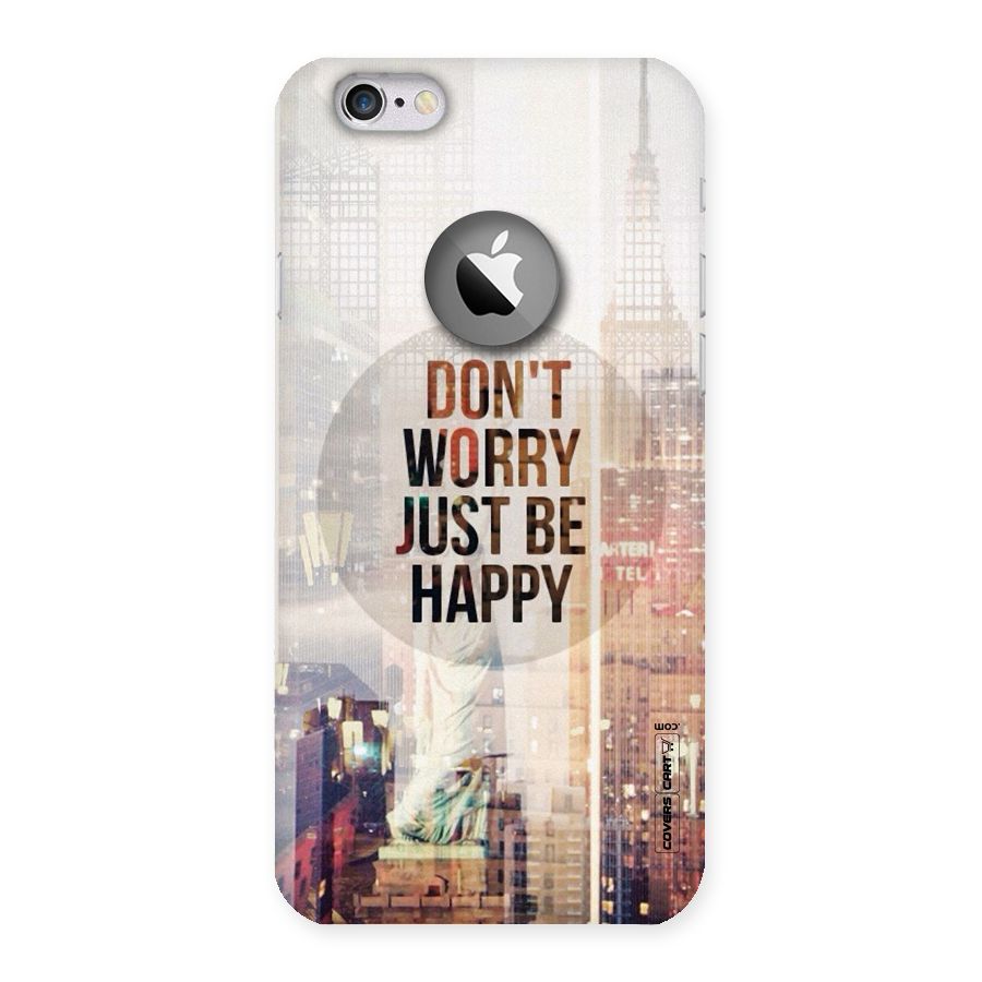 Feel Lively Back Case for iPhone 6 Logo Cut