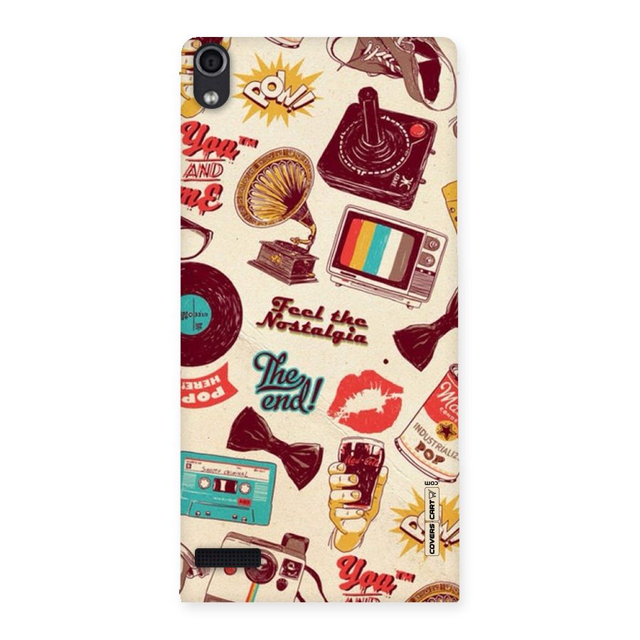 Feel The Nostalgia Back Case for Ascend P6