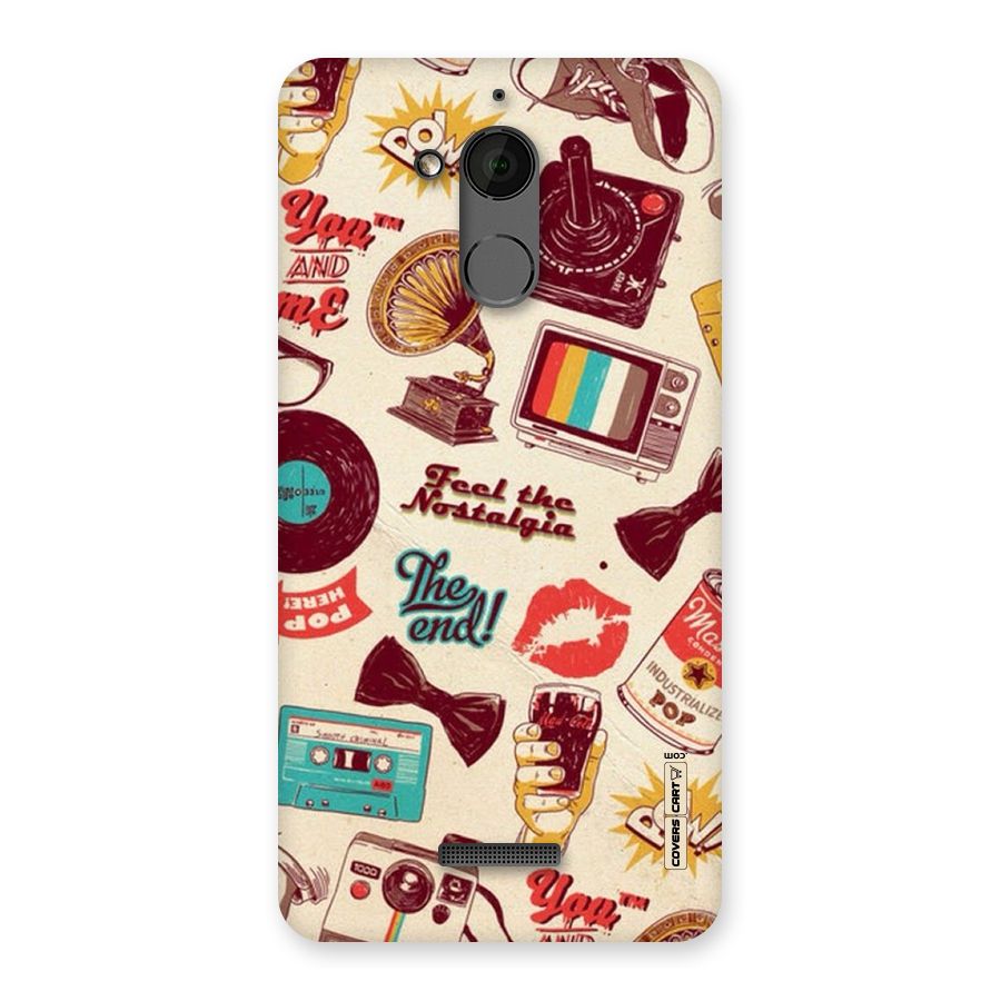 Feel The Nostalgia Back Case for Coolpad Note 5