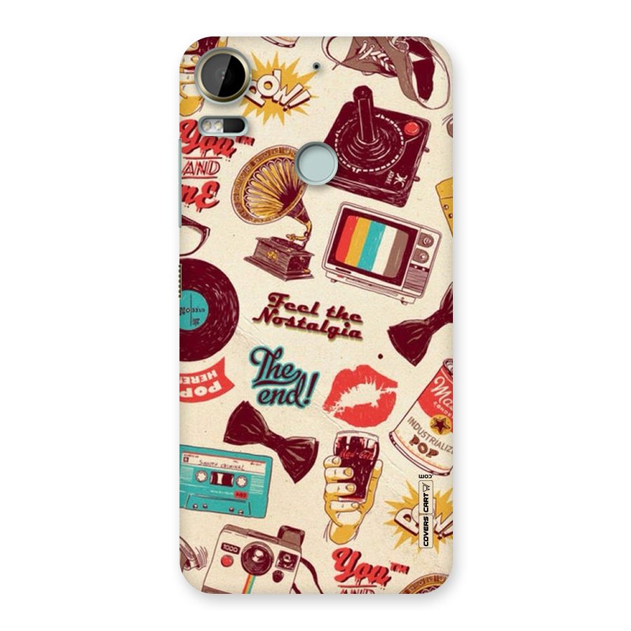 Feel The Nostalgia Back Case for Desire 10 Pro