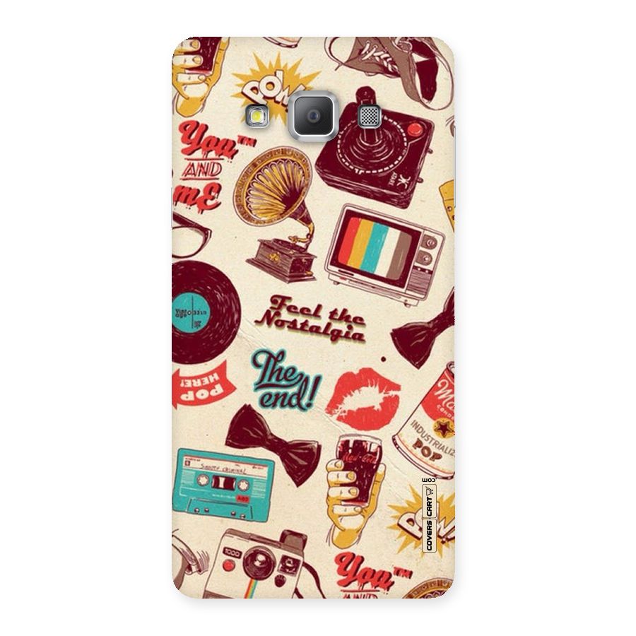 Feel The Nostalgia Back Case for Galaxy A7