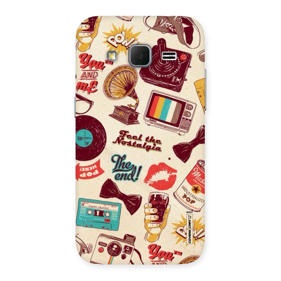 Feel The Nostalgia Back Case for Galaxy Core Prime