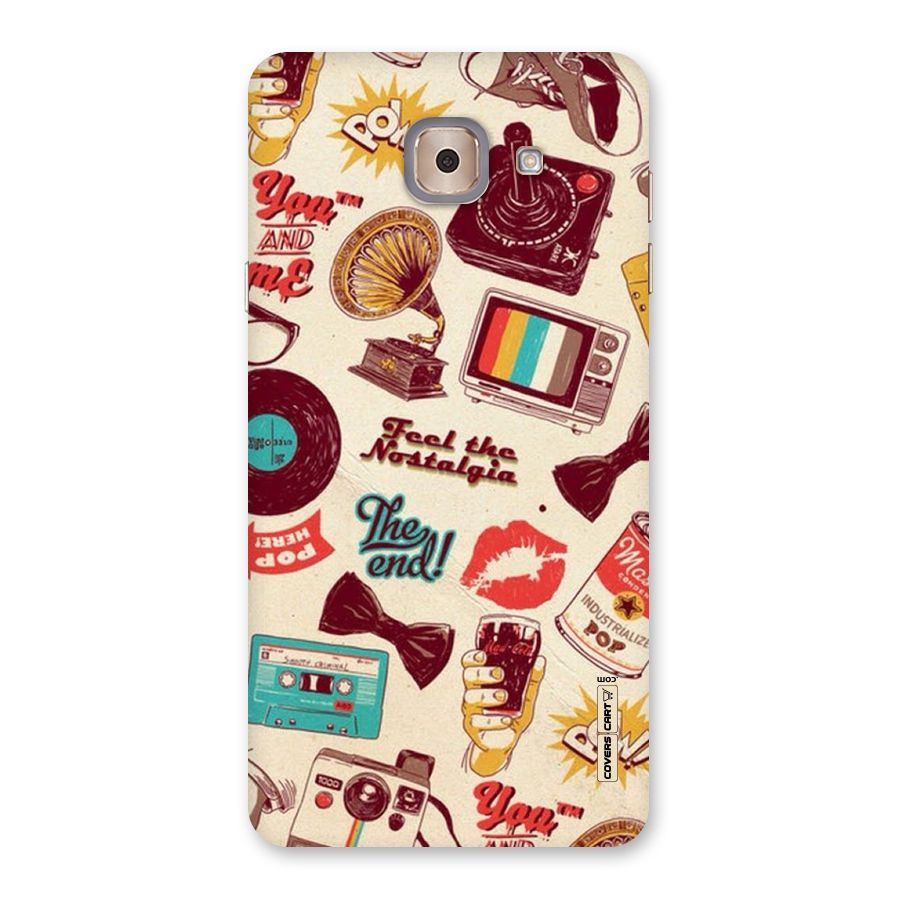 Feel The Nostalgia Back Case for Galaxy J7 Max