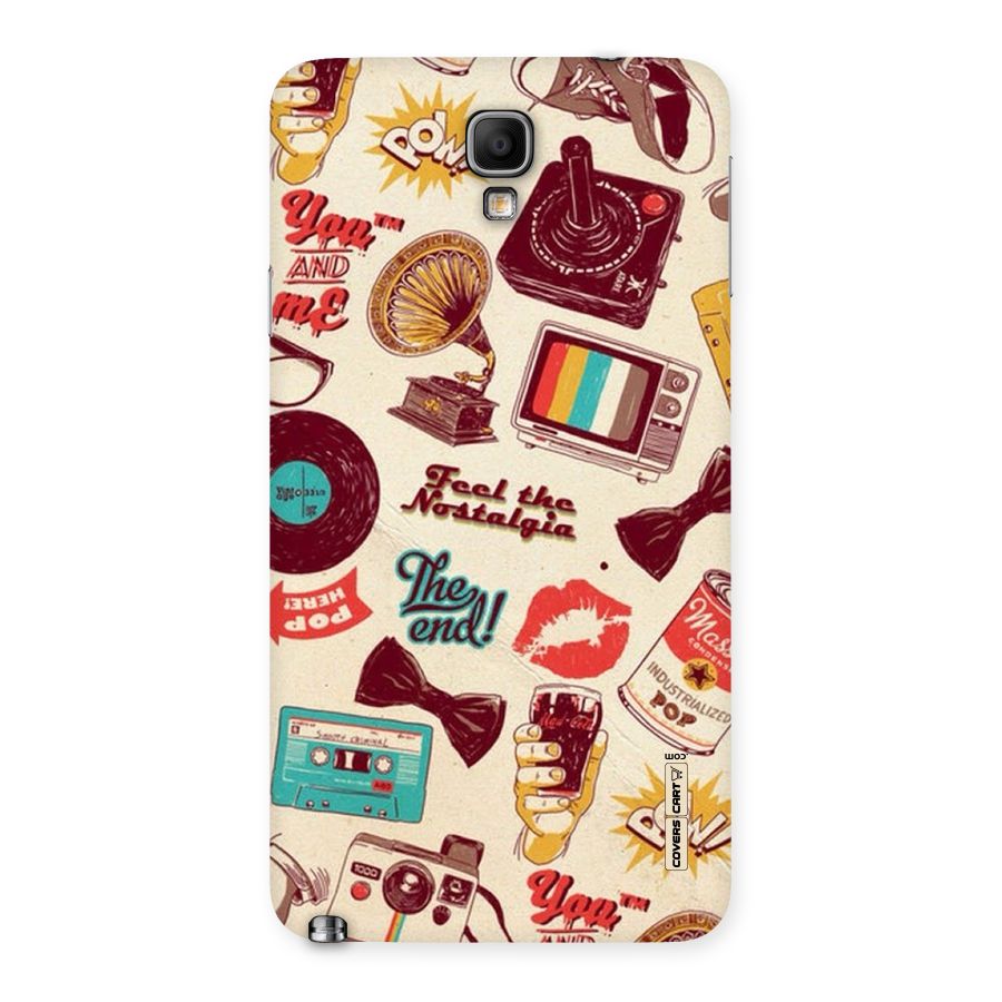 Feel The Nostalgia Back Case for Galaxy Note 3 Neo