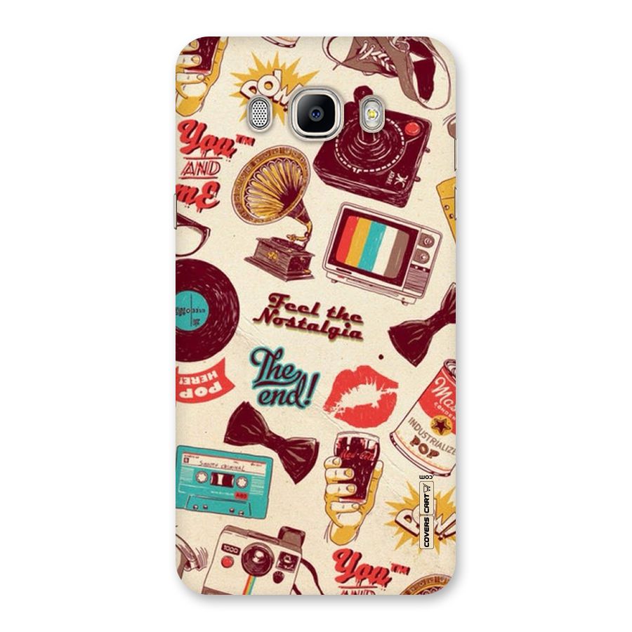 Feel The Nostalgia Back Case for Galaxy On8