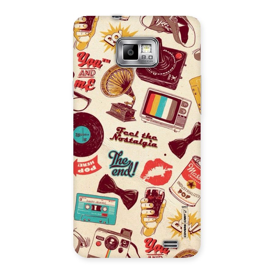 Feel The Nostalgia Back Case for Galaxy S2