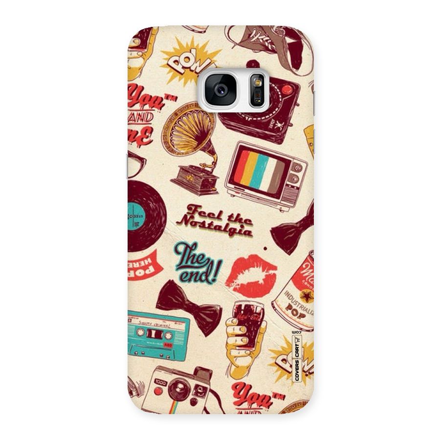 Feel The Nostalgia Back Case for Galaxy S7 Edge