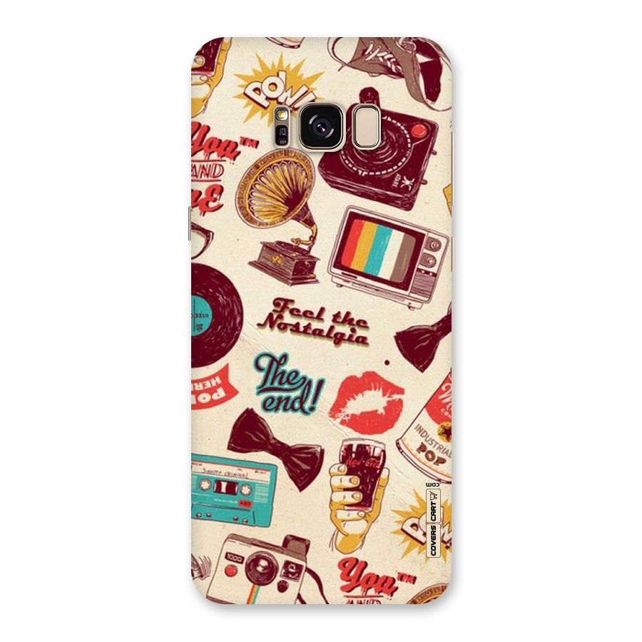 Feel The Nostalgia Back Case for Galaxy S8 Plus