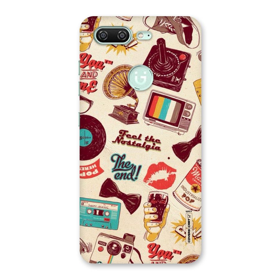 Feel The Nostalgia Back Case for Gionee S10