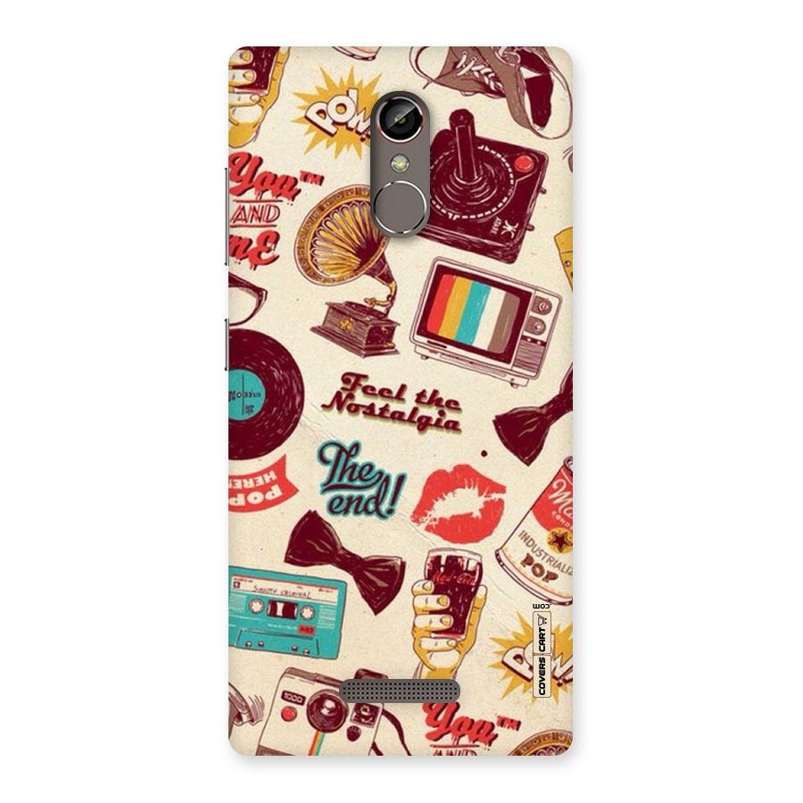 Feel The Nostalgia Back Case for Gionee S6s
