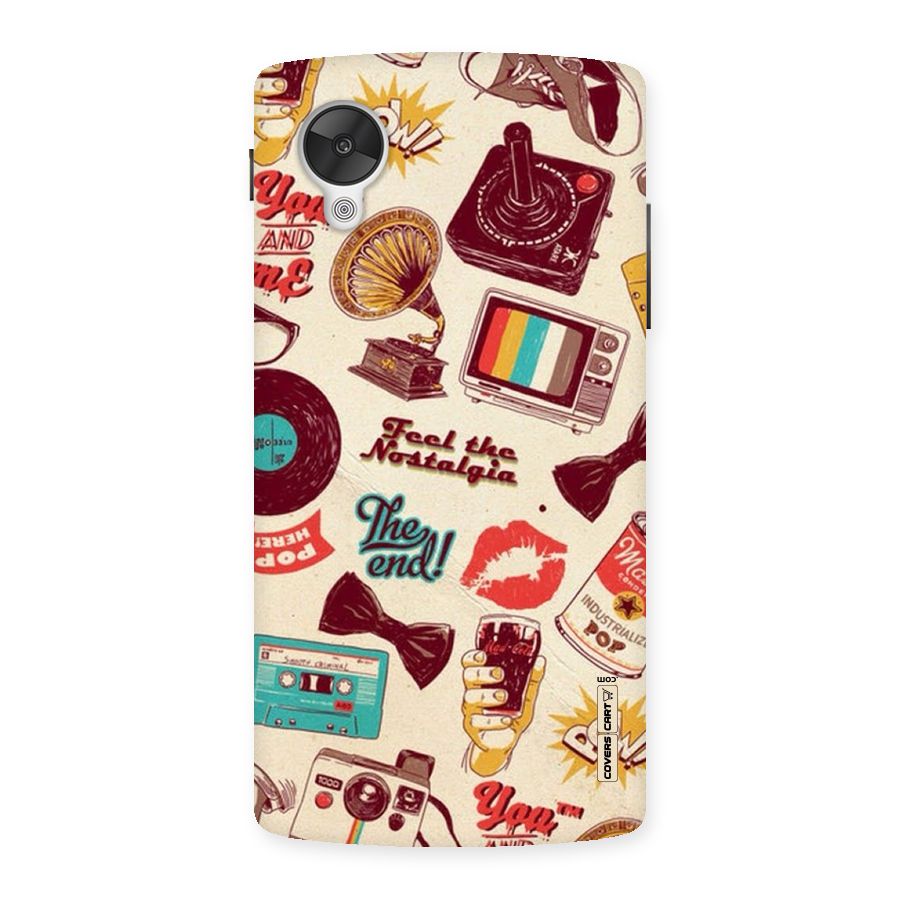 Feel The Nostalgia Back Case for Google Nexsus 5