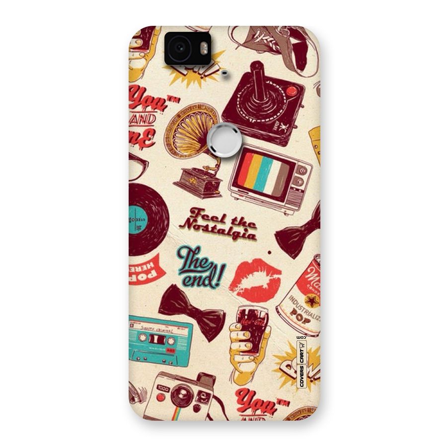 Feel The Nostalgia Back Case for Google Nexus-6P