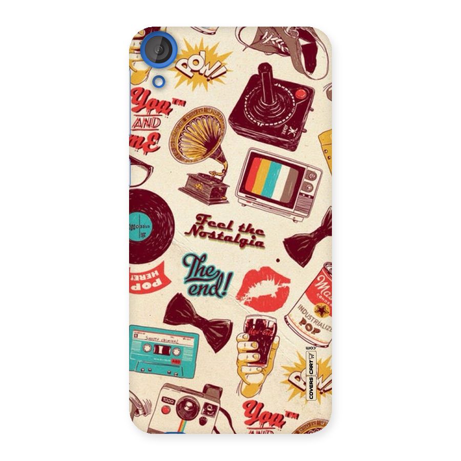 Feel The Nostalgia Back Case for HTC Desire 820