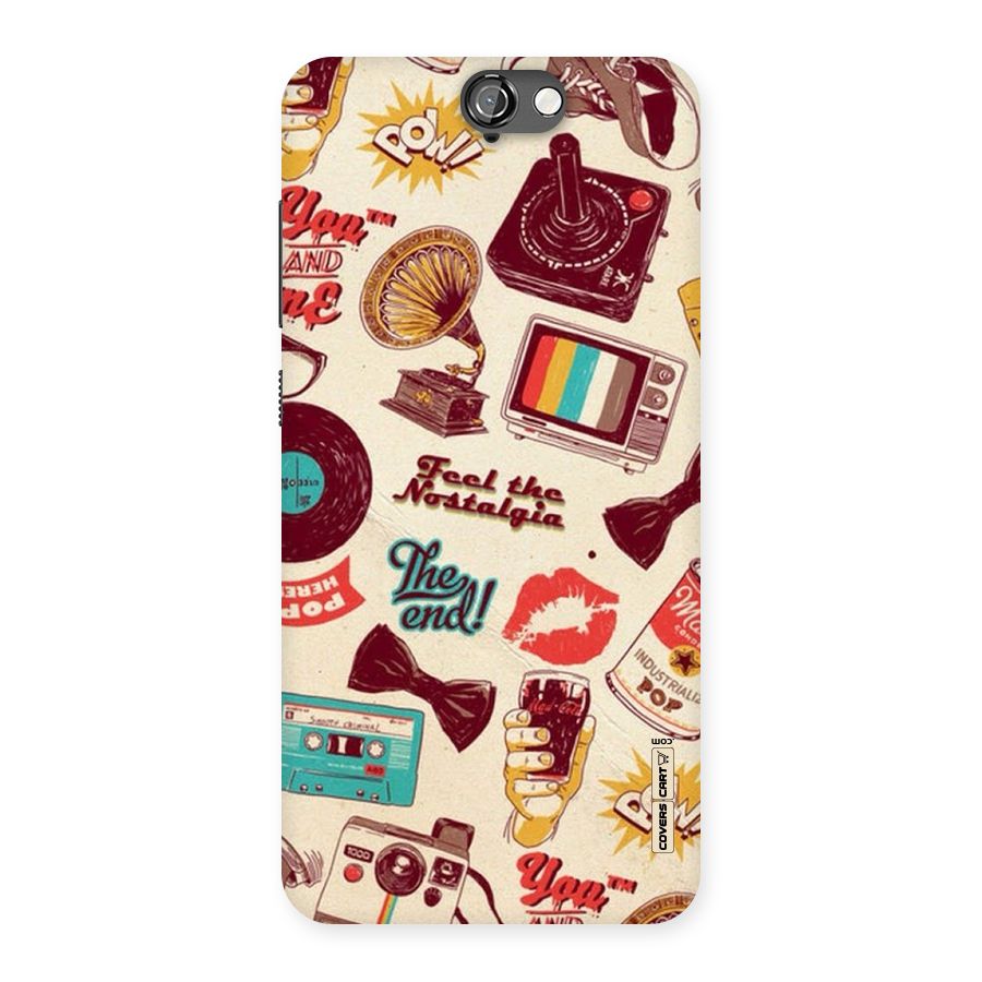 Feel The Nostalgia Back Case for HTC One A9