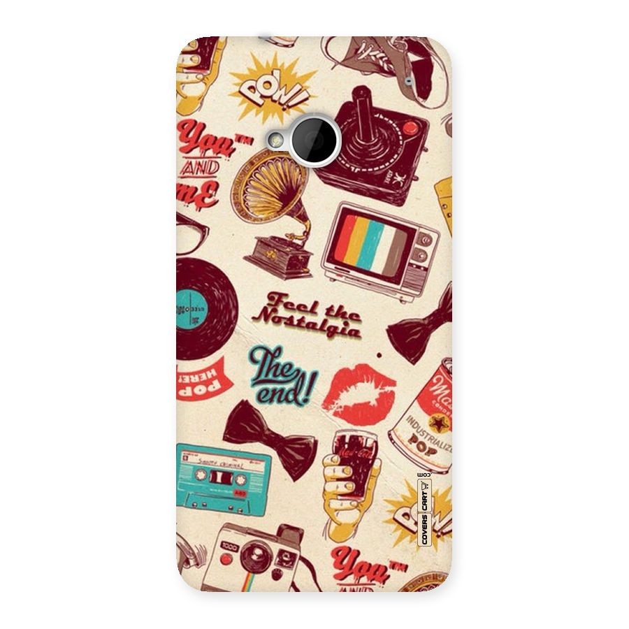 Feel The Nostalgia Back Case for HTC One M7