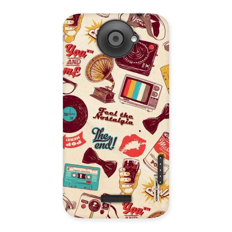 Feel The Nostalgia Back Case for HTC One X