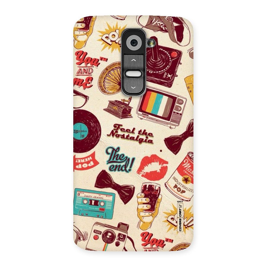 Feel The Nostalgia Back Case for LG G2