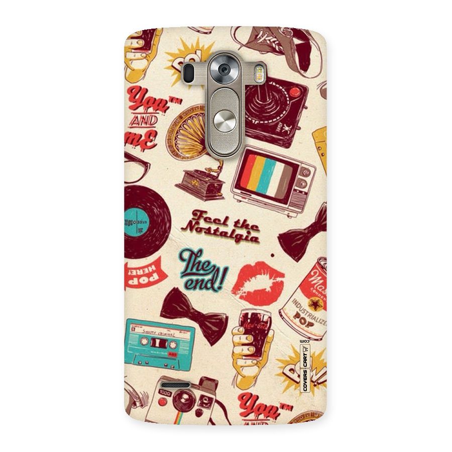 Feel The Nostalgia Back Case for LG G3