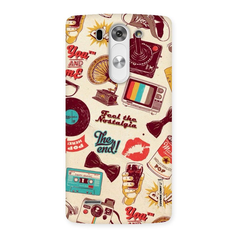 Feel The Nostalgia Back Case for LG G3 Beat